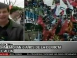 Conmemoran 6 años de la derrota del ALCA