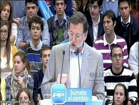 Rajoy: Hay quien pide pelea, nosotros, unidad