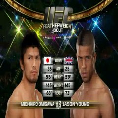 Michihiro Omigawa vs Jason Young fight video