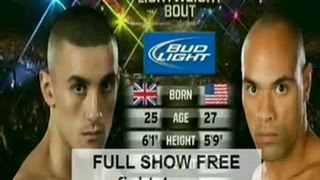 Terry Etim vs Edward Faaloloto fight video