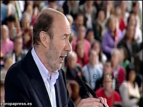 Rubalcaba: Así estarían si gobernara el PP