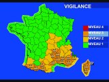Météo 6 novembre 2011: Vigilance orange: pluies, inondations, vagues