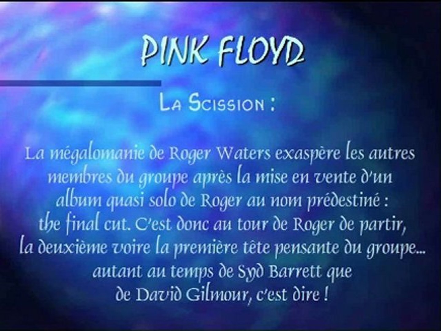 ⁣PINK FLOYD - Pascal Cobra