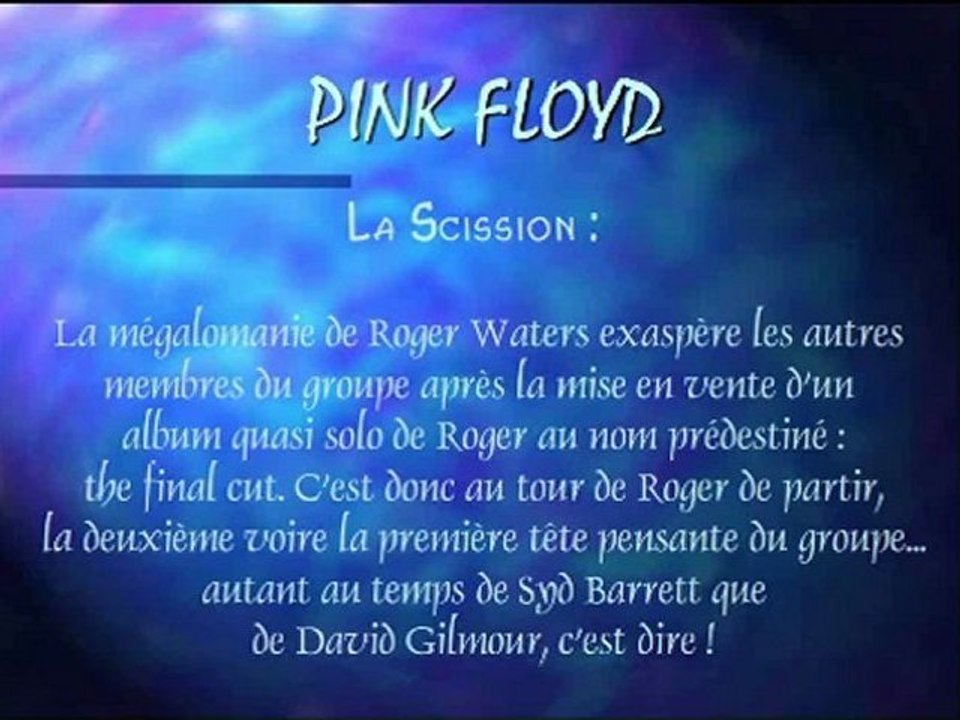 PINK FLOYD - Pascal Cobra