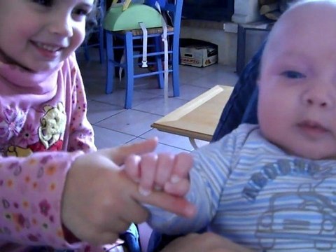 aimy et son frère , mes 2 amours de ma vie