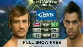 Renan Barao vs Brad Pickett fight video