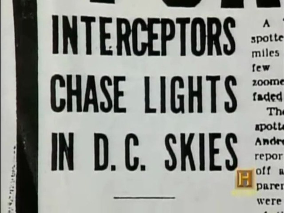 UFOs over Washington D.C. 1952