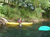 Kayak sur l'Argens le 23.10.2011