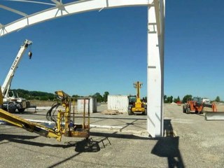 Evolution des Travaux du Centre Commercial Grand Pineuilh en Pays Foyen