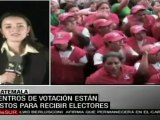 Guatemala: Todo listo para segunda vuelta electoral