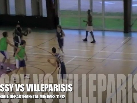2ÈME JOURNÉE BRASSAGE DÉPARTEMENTAL MINIMES : BUSSY VS VILLEPARISIS