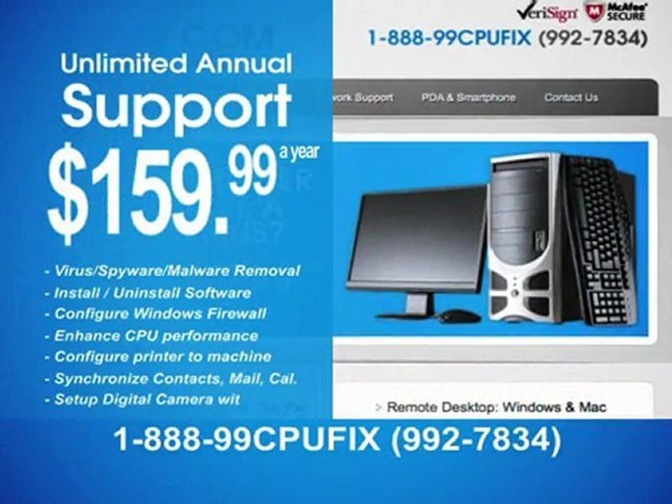 Fix a Computer Virus online computer tech help