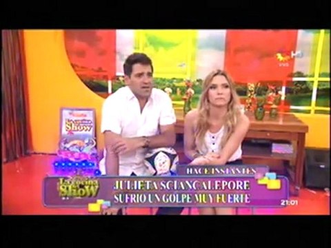 JULIETA SCIANCALEPORE - CAÍDA EN EL ENSAYO DEL AQUADANCE