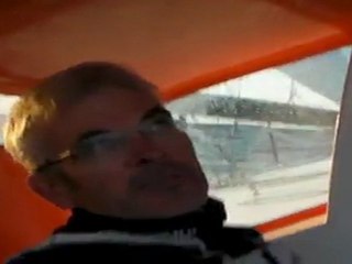 A bord de PRB  aux abords des Açores