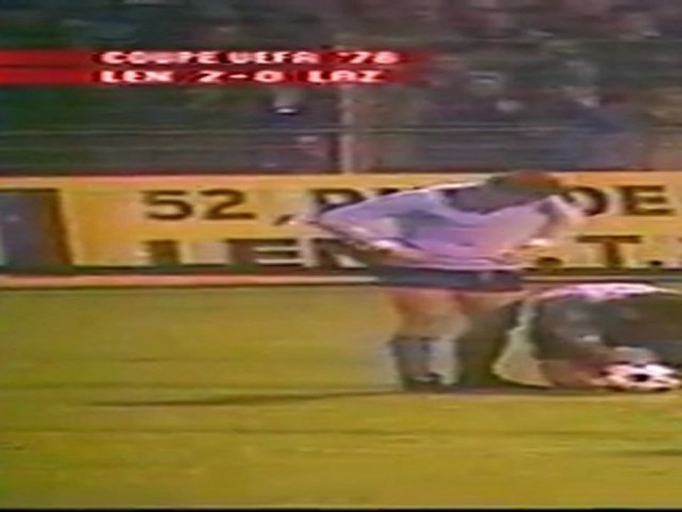 [Bonus] RC Lens - Lazio de Rome, Coupe UEFA 1977/1978 (vidéo 3/3)