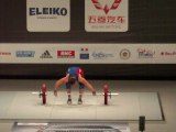 Weightlifting World Championships Paris 2011 - M Lorentz Snatch 1