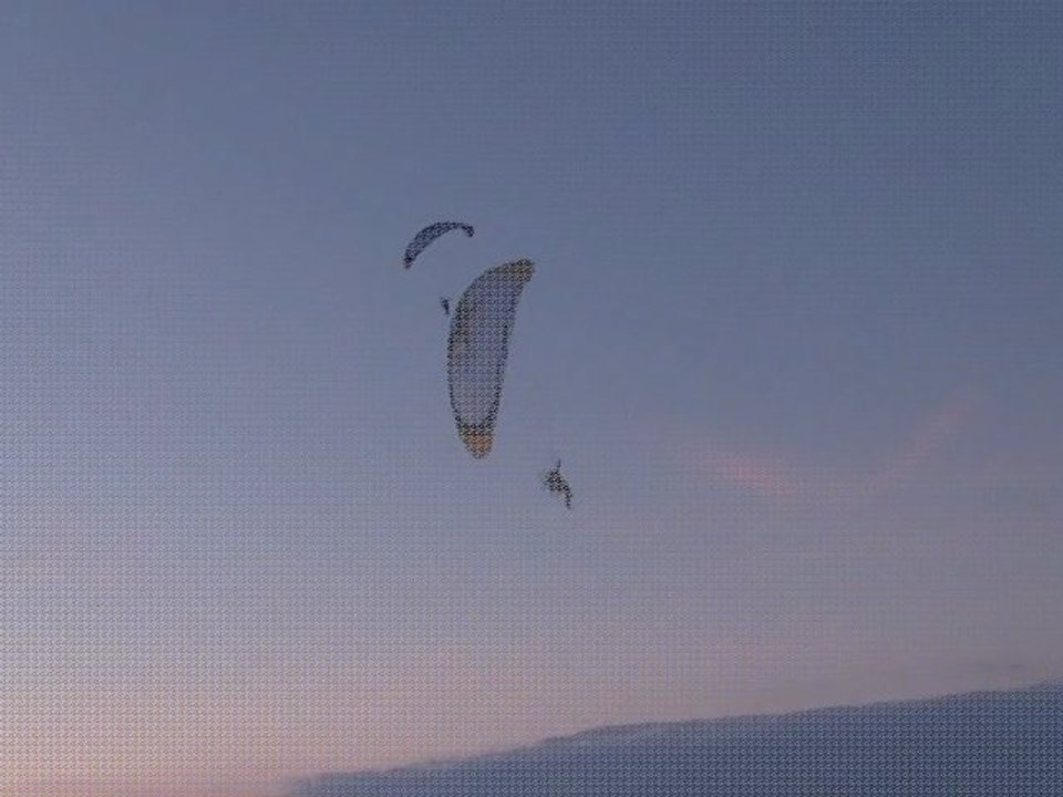 Ecole Grand Vol Paramoteur, Paris Nord, 1er vol de Nicole