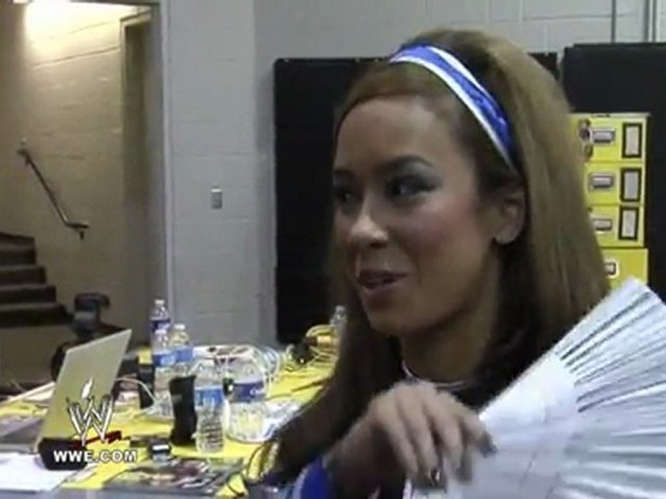 WWE RAW 2011/10/31 Post show interview