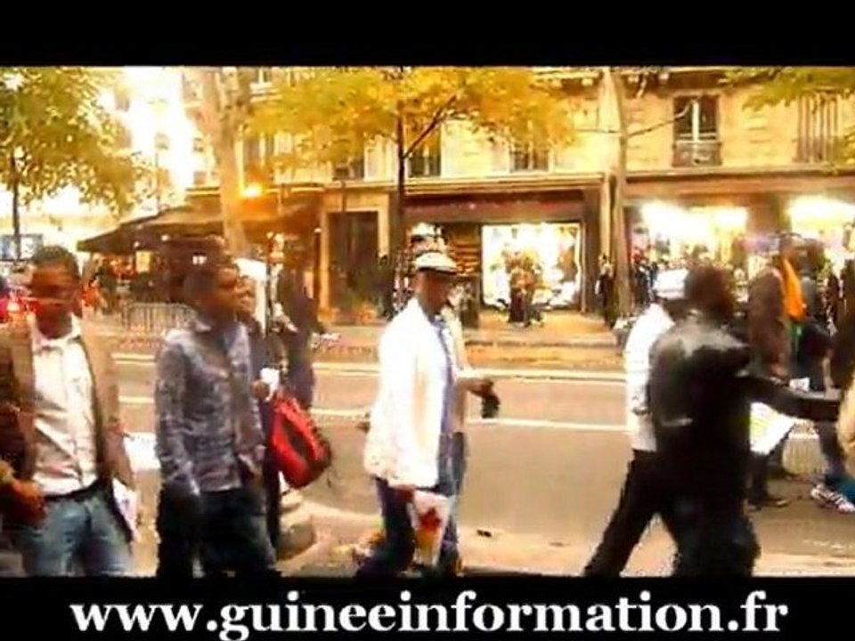 Manifestation organisée par le Collectif pour la finalisation de la transition et société civile.