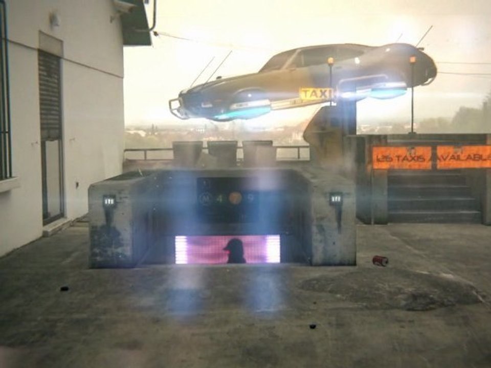 "Sad Future" 3D in real scenes V2 (Blender 2.6 compositing, Tomato branch track, etc..)