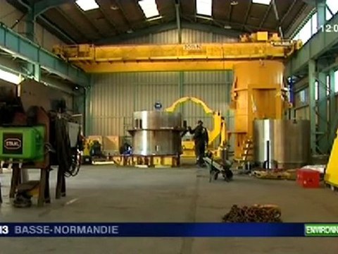 Cherbourg retenu par Alstom pour fabriquer des éoliennes offshore