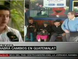 Baja afluencia de votantes en Guatemala