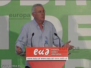 Cayo Lara llama a los decepcionados con el PSOE