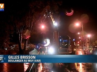 Intempéries : un boulanger au Muy (Var) raconte