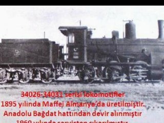 1.Dünya savaşı Öncesi Buharlı Lokomotiflerimiz