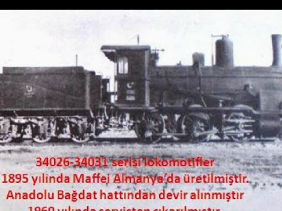 1.Dünya savaşı Öncesi Buharlı Lokomotiflerimiz