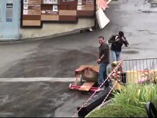 Course n10 HS : Bravo à la seule équipe mixte! Bravo pour la pousseuse!