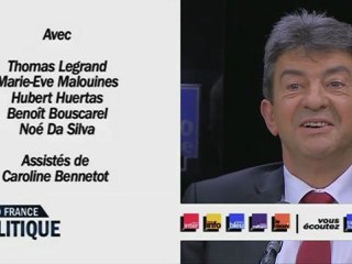 Jean-Luc Mélenchon à Radio France Politique