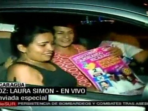 Miles de nicaragüenses celebran triunfo del sandinismo