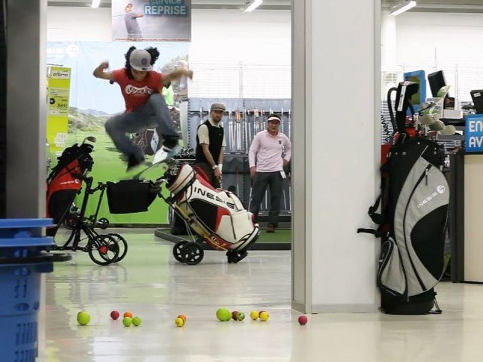 Making Of Oxelo : "Skate session by night à decathlon"