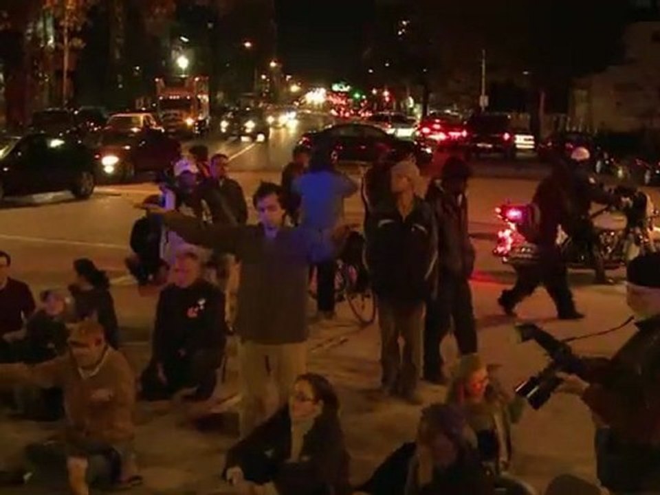 "Occupy Wall Street" manifeste à Washington