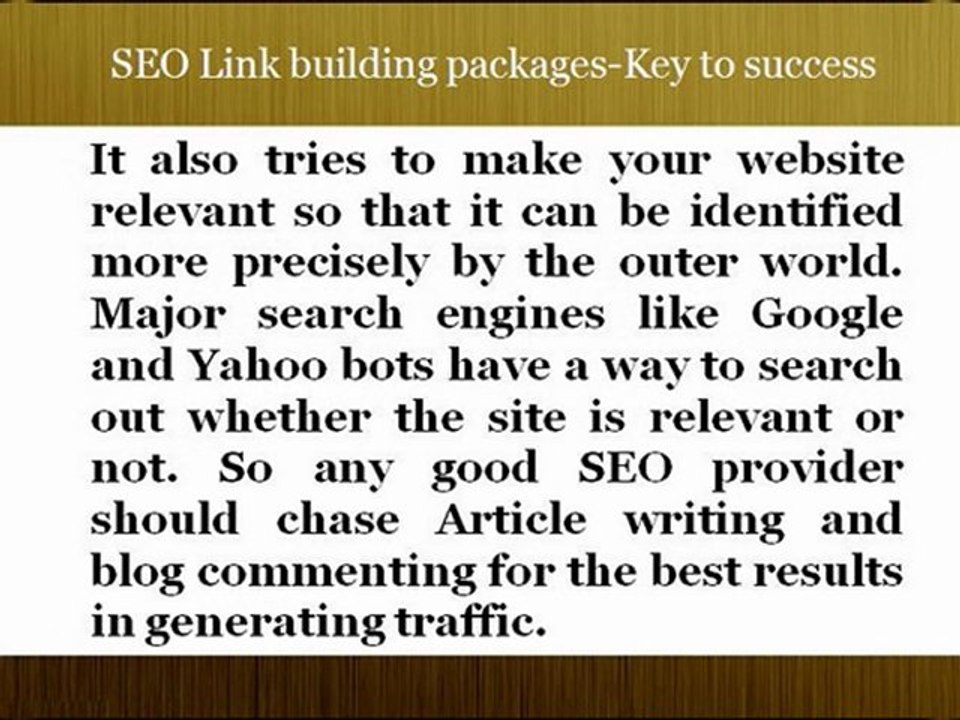 Link Building Packages: One Way Link Building Packages | India