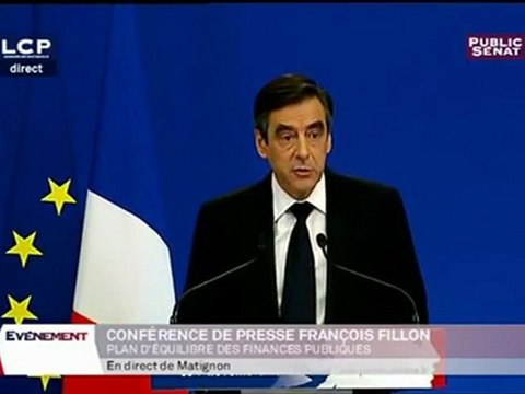 Dette : Fillon présente ses axes de travail