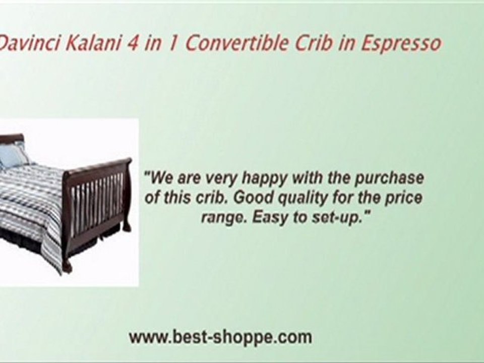 Davinci Kalani Convertible Crib Espresso Reviews