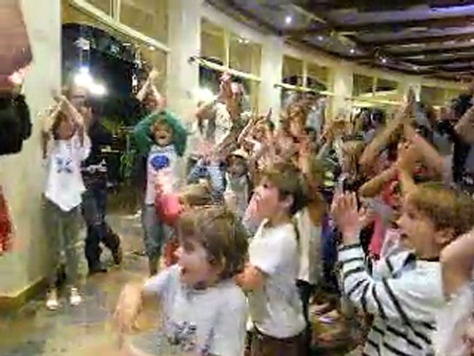 Les C2C à la mini-disco (Rhodes 2011)