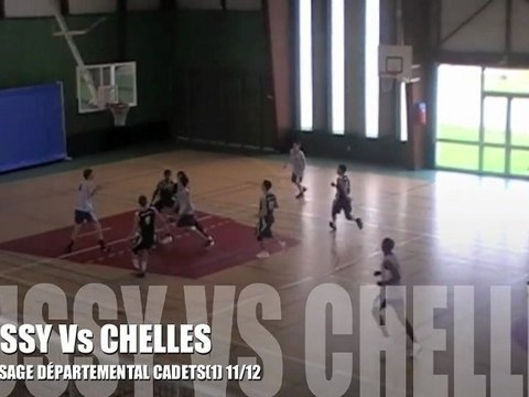 2ÈME JOURNÉE BRASSAGE DÉPARTEMENTAL CADETS(1) : BUSSY Vs CHELLES