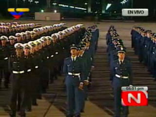 Presidente Chavez juramento a los nuevos cadetes y cadetas de la FANB 2/3