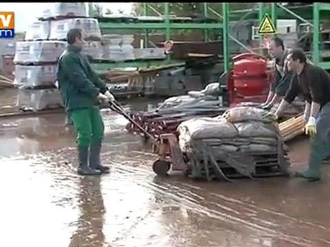 Décrue et lourds dégâts constatés dans le Var