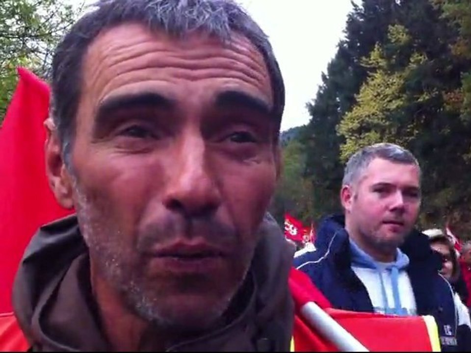 Non aux délocalisations au Cheylard