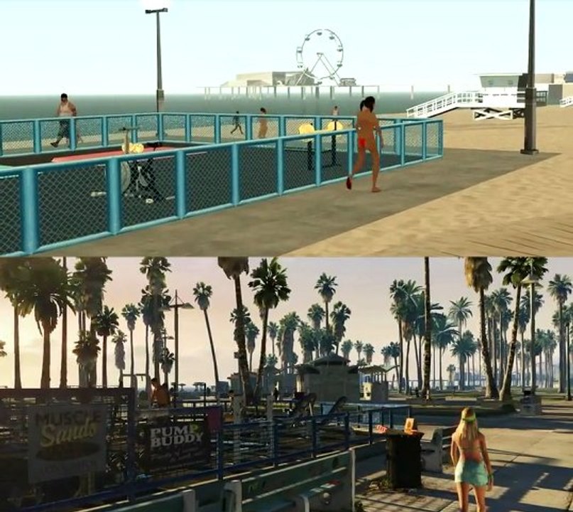 GTA V - GTA San Andreas - Le jeu des 7 différences