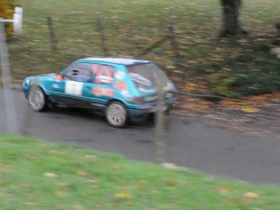 CANTAL 2011 épingle ES4 Charlaix Bondoux 5ème scratch