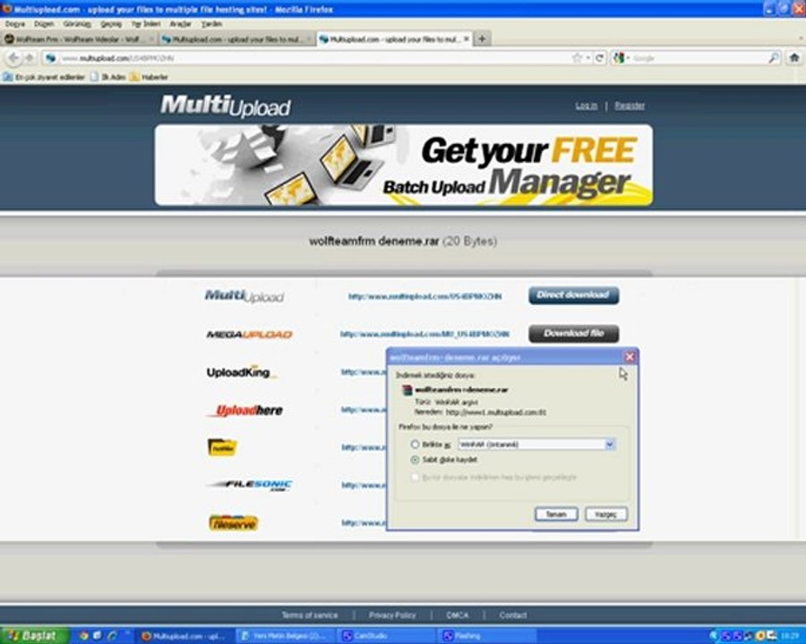 dosya ve resim upload. !! Tarık !!