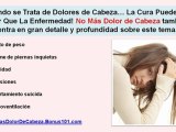 remedio para dolor de cabeza - dolor de cabeza en la nuca - pastilla para el dolor de cabeza