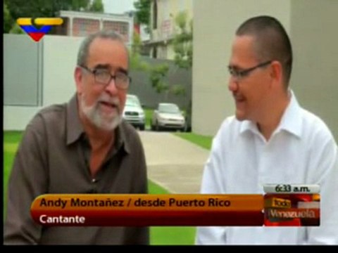 Toda Venezuela Andy Montaez cantante puertorriqueño 07.11 2011
