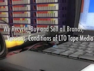Sell your LTO Tape Media to Recycle them
