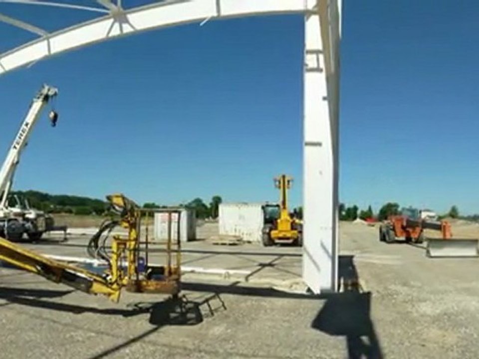 Evolution des Travaux du Centre Commercial Grand Pineuilh en Pays Foyen